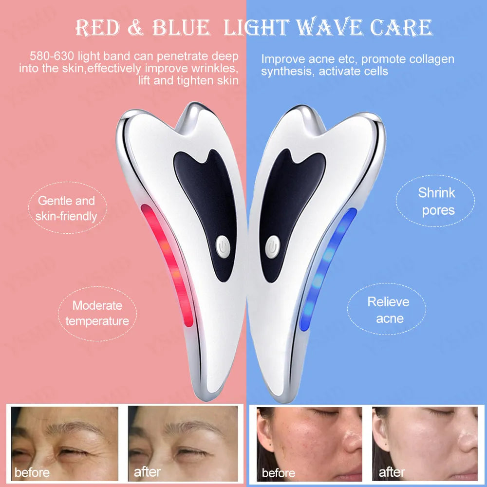 Skin Scraping Electric Face Massager for Lifting, Tightening, and Anti-Wrinkle