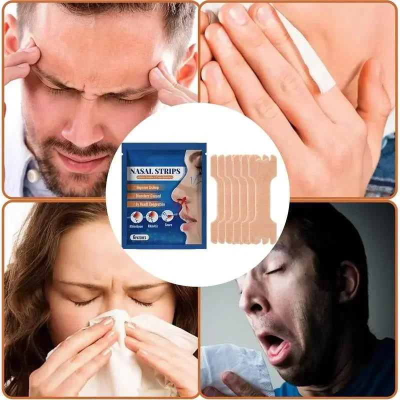 Anti Snoring Nasal Strips - Quality Sleep and Breath