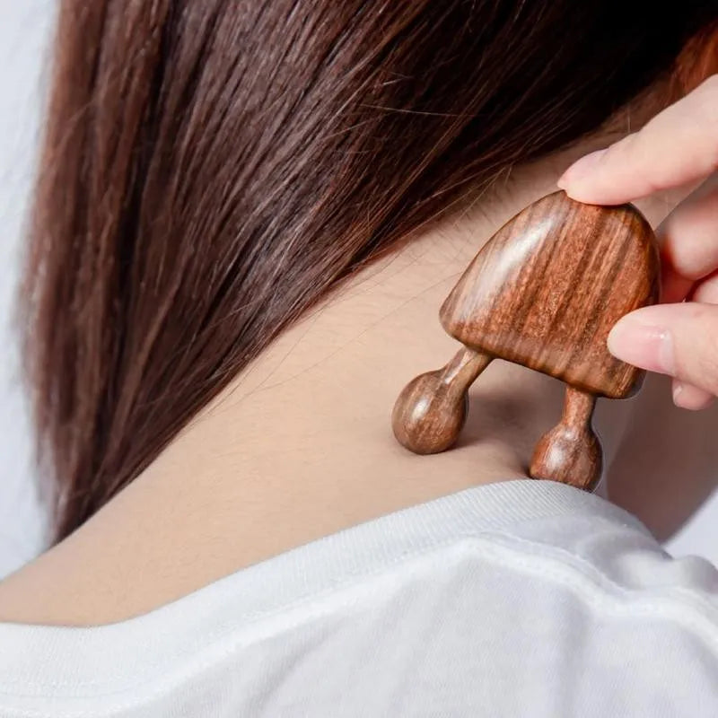 Sandalwood Facial Wooden Massager