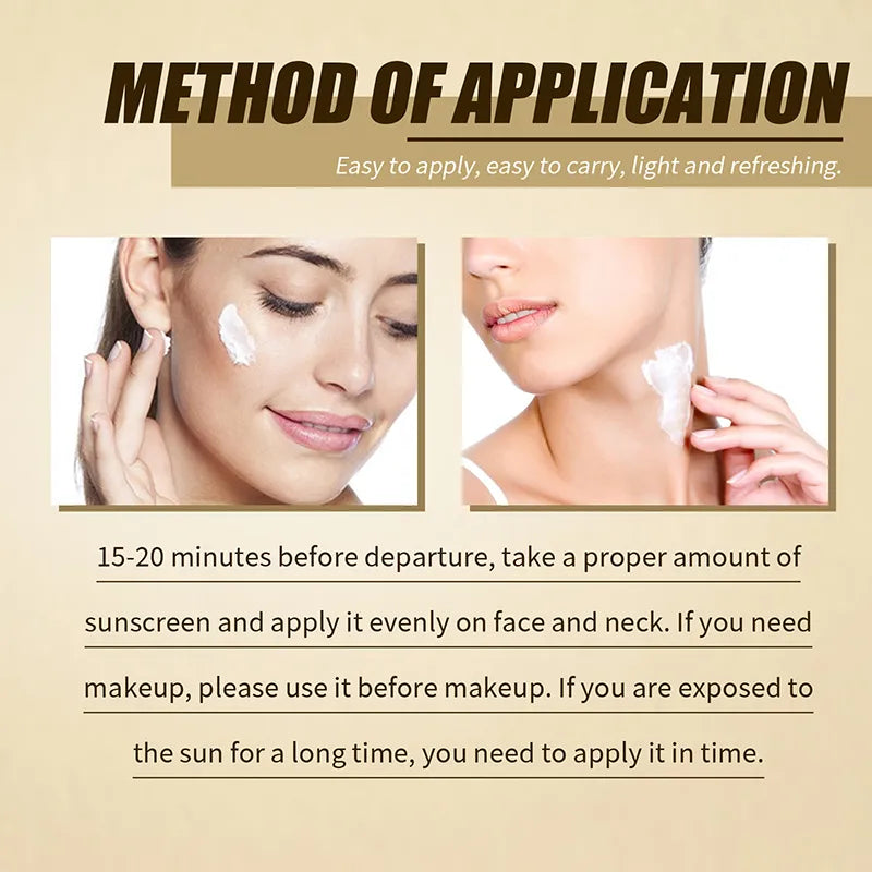 Anti UV Skin Facial Waterproof Sunscreen