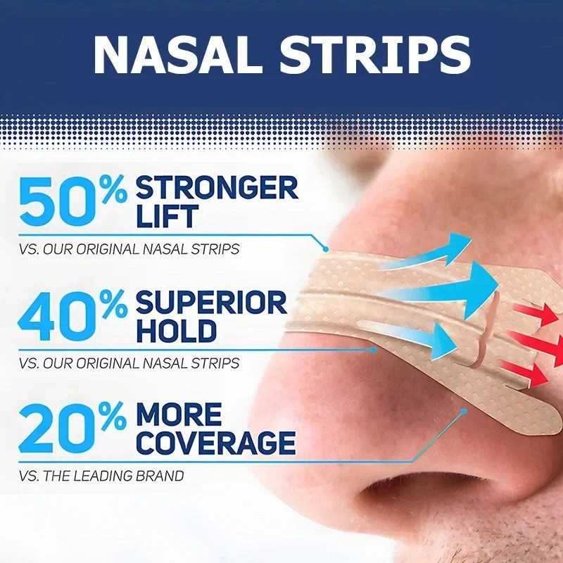 Anti Snoring Nasal Strips - Quality Sleep and Breath