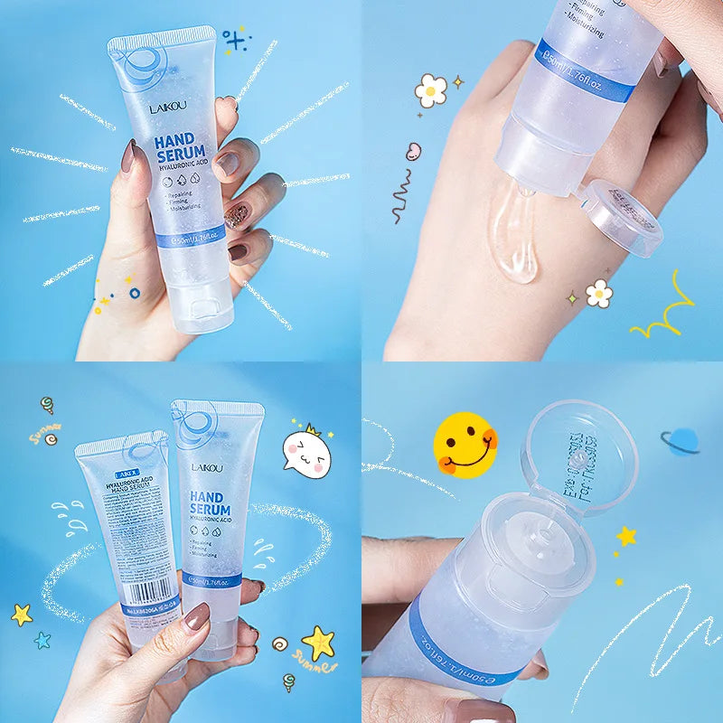LAIKOU Hyaluronic Acid Hand Serum - Moisturizing Anti-Aging Care