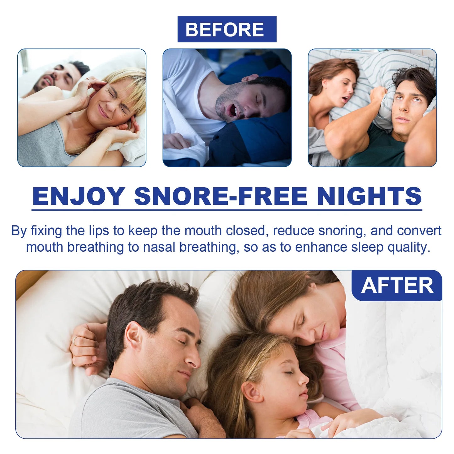 Snore Relief Mouth Tape