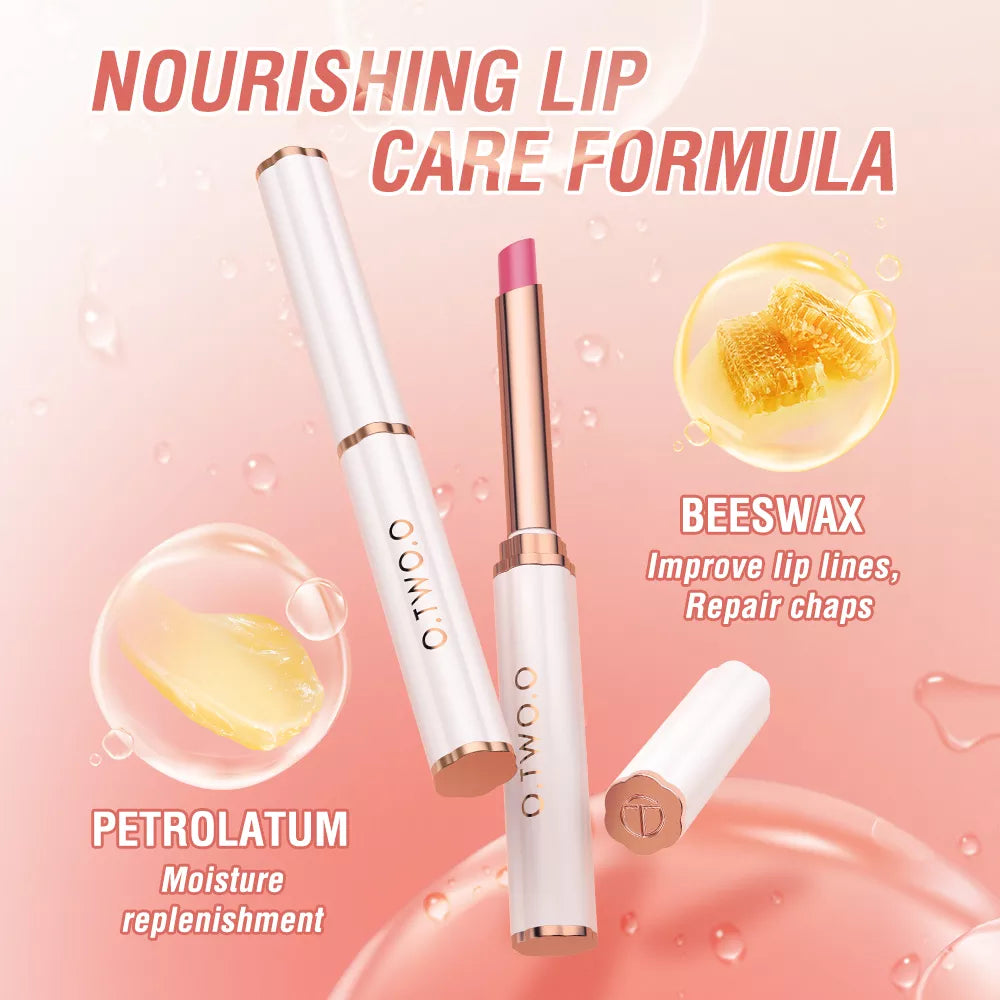 O.TWO.O Long-Lasting Lip Balm with Natural Lip Care
