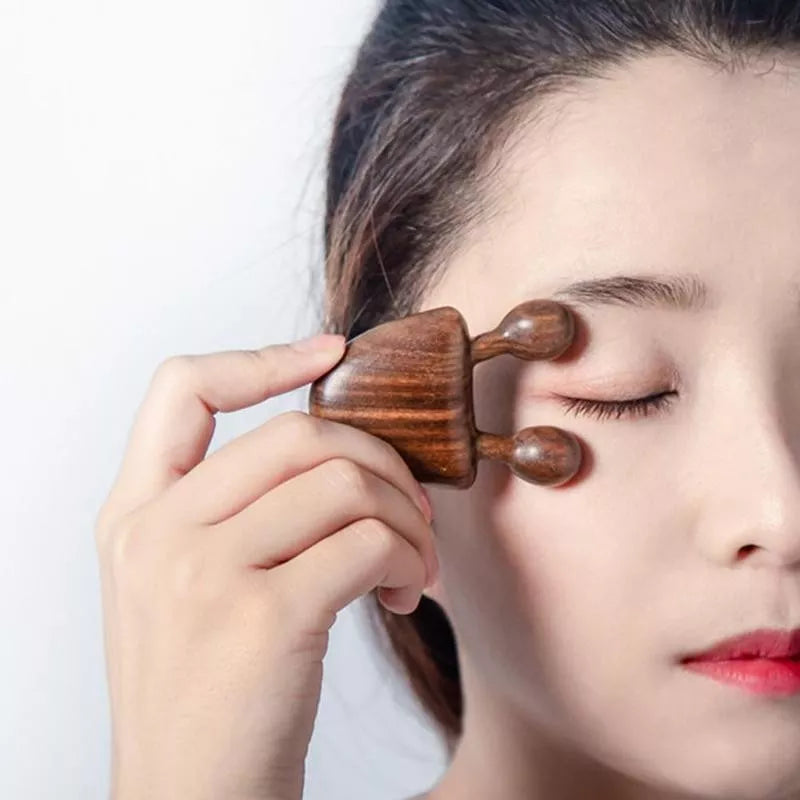 Sandalwood Facial Wooden Massager