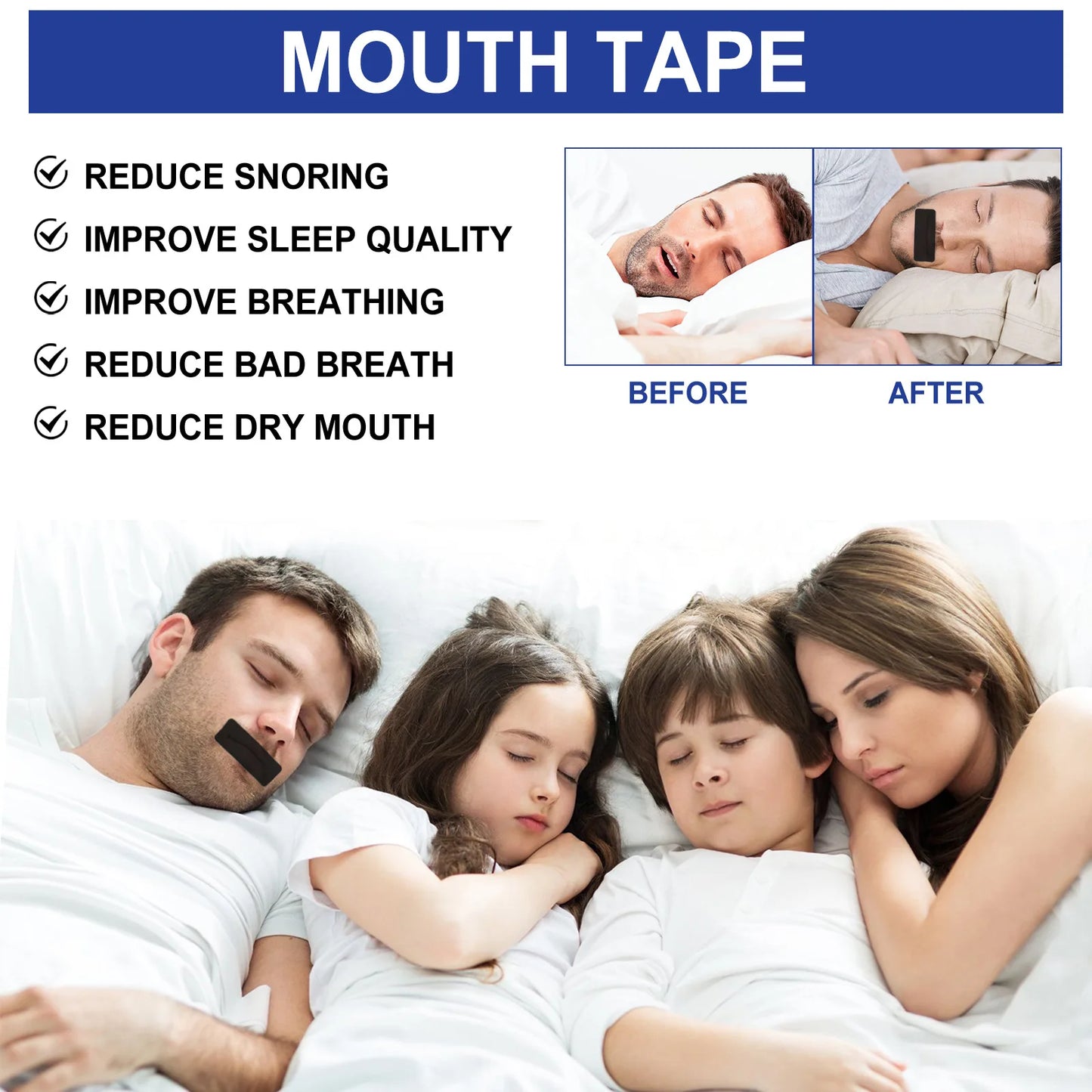 Snore Relief Mouth Tape