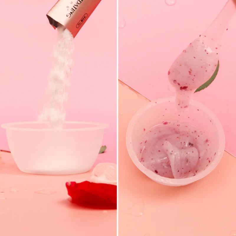 Rose Collagen Jelly Mask: DIY Spa for Soft, Moisturized Skin