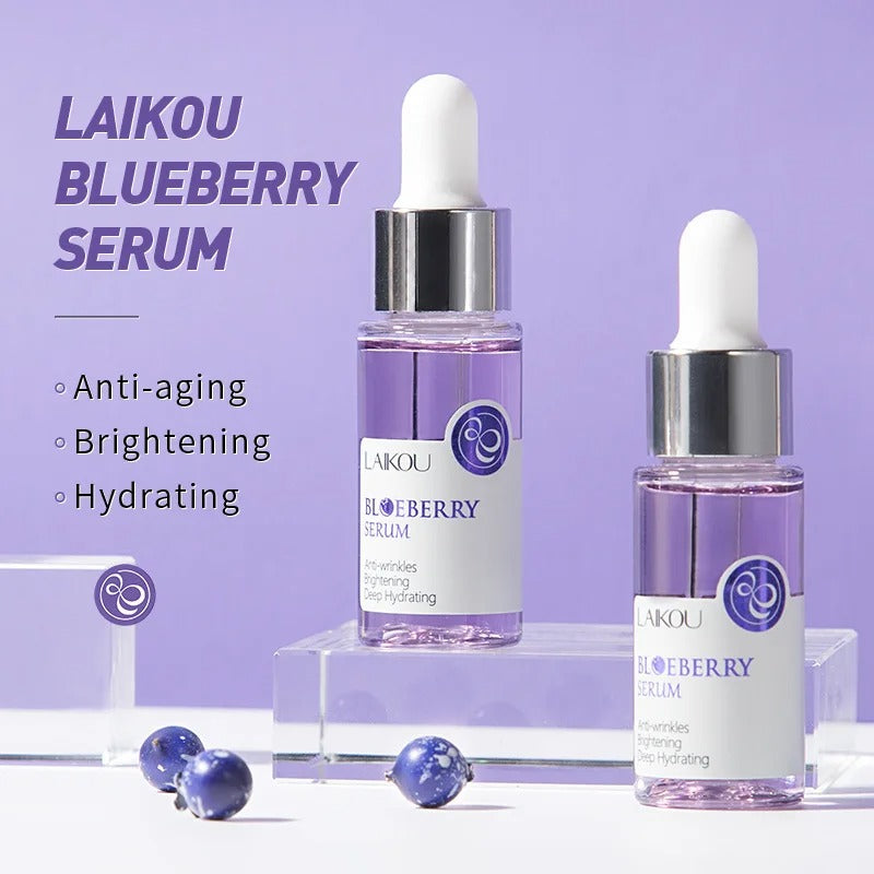 Blueberry Brightening Serum: Anti-Wrinkle & Moisturizing Care, 17ml