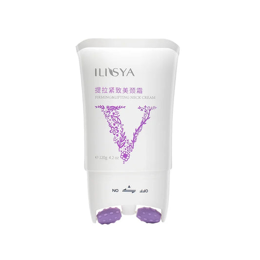 ILISYA Neck Firming Cream with Double-Roller