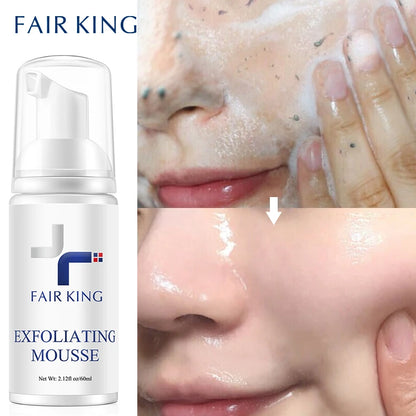 Fair King Exfoliating Facial Cleanser - Gentle Face Scrub for All Skin Types