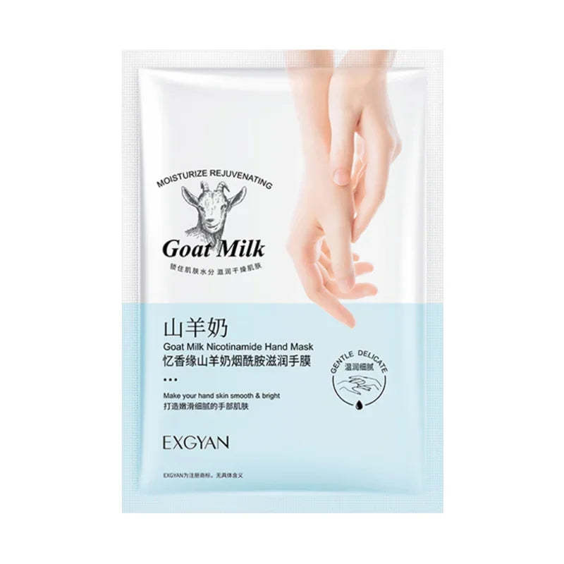 Goat Milk Moisturizing Hand Mask Gloves: Repair, Exfoliate, and Revitalize