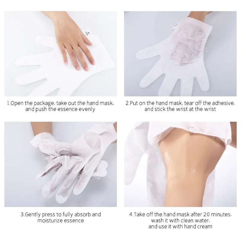 Goat Milk Moisturizing Hand Mask Gloves: Repair, Exfoliate, and Revitalize