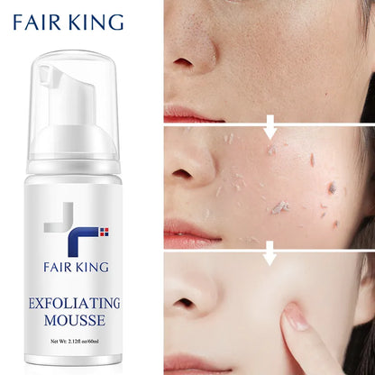 Fair King Exfoliating Facial Cleanser - Gentle Face Scrub for All Skin Types