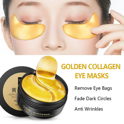 Hyaluronic Acid Eye Mask - 24K Gold