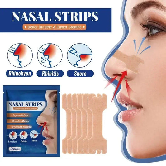 Anti Snoring Nasal Strips - Quality Sleep and Breath