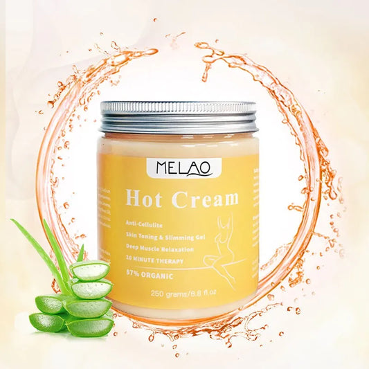 Melao Hot Cream - Fat Burner, Weight Loss, Anti-Cellulite and Slimming Gel