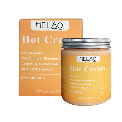 Melao Hot Cream - Fat Burner, Weight Loss, Anti-Cellulite and Slimming Gel